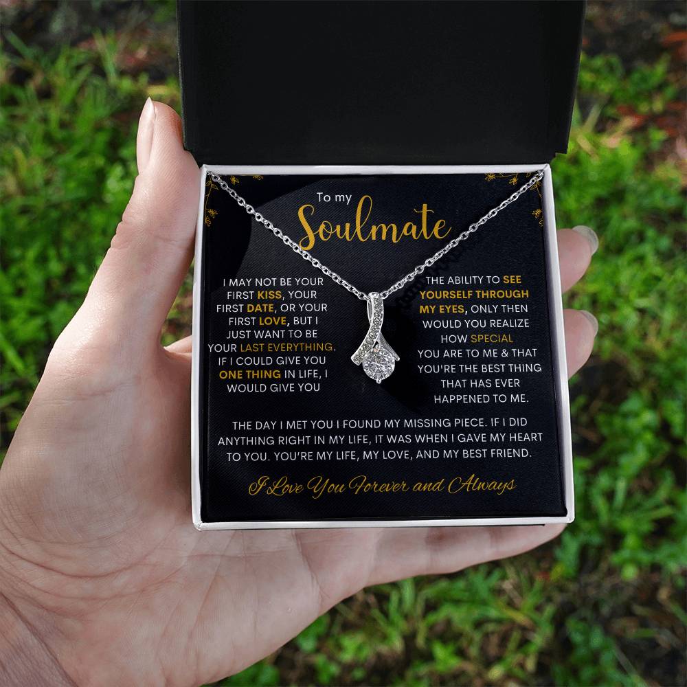 To My Soulmate | I Love You, Forever & Always - Alluring Beauty necklace