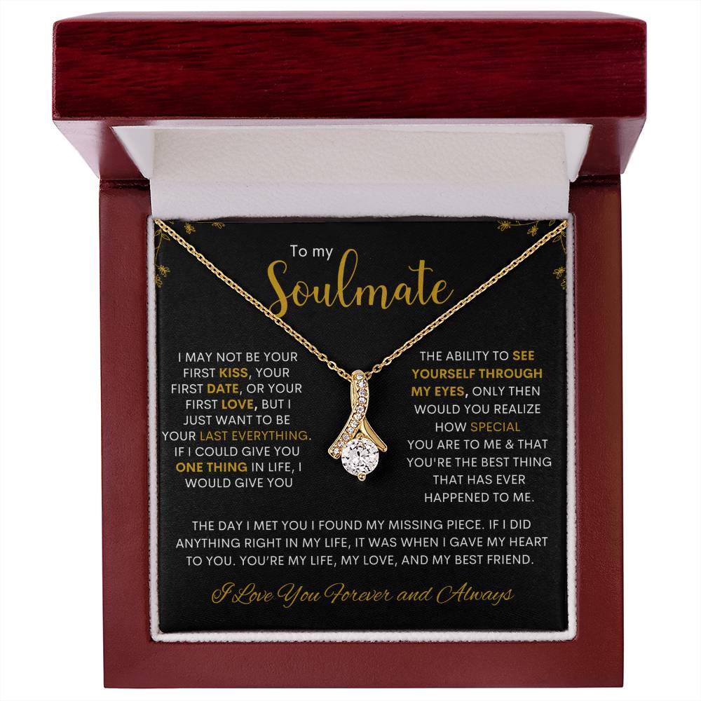 To My Soulmate | I Love You, Forever & Always - Alluring Beauty necklace