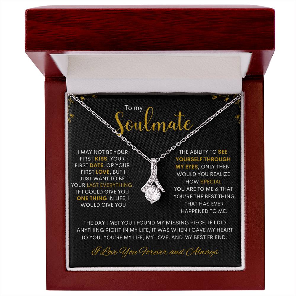 To My Soulmate | I Love You, Forever & Always - Alluring Beauty necklace