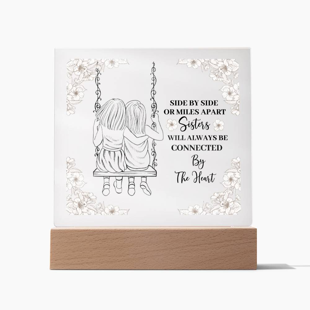 To My Sisters | Acrylic Square Plaque