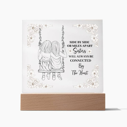 To My Sisters | Acrylic Square Plaque